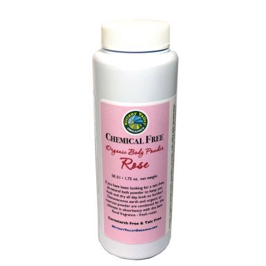 Rose Organic Body Powder